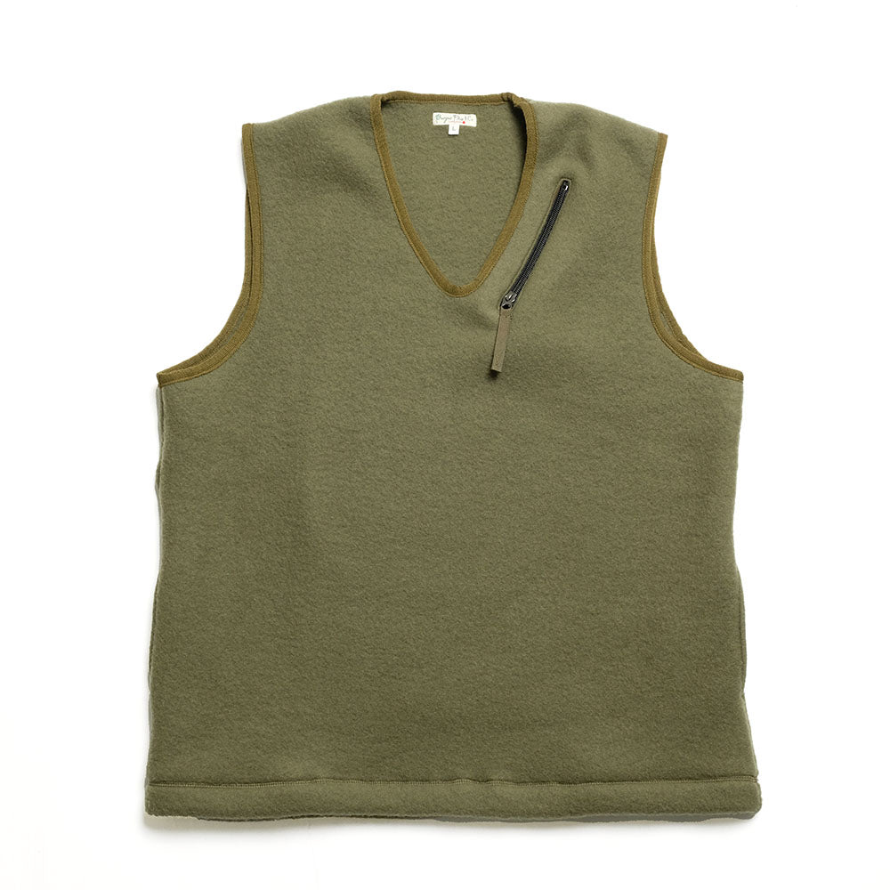 BURGUS PLUS - WOOL Pull Over Vest - BP24901