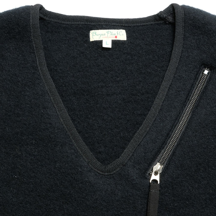 BURGUS PLUS - WOOL Pull Over Vest - BP24901
