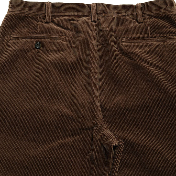 BURGUS PLUS - Wide Wale Corduroy 2Tuck Trousers - BP25304