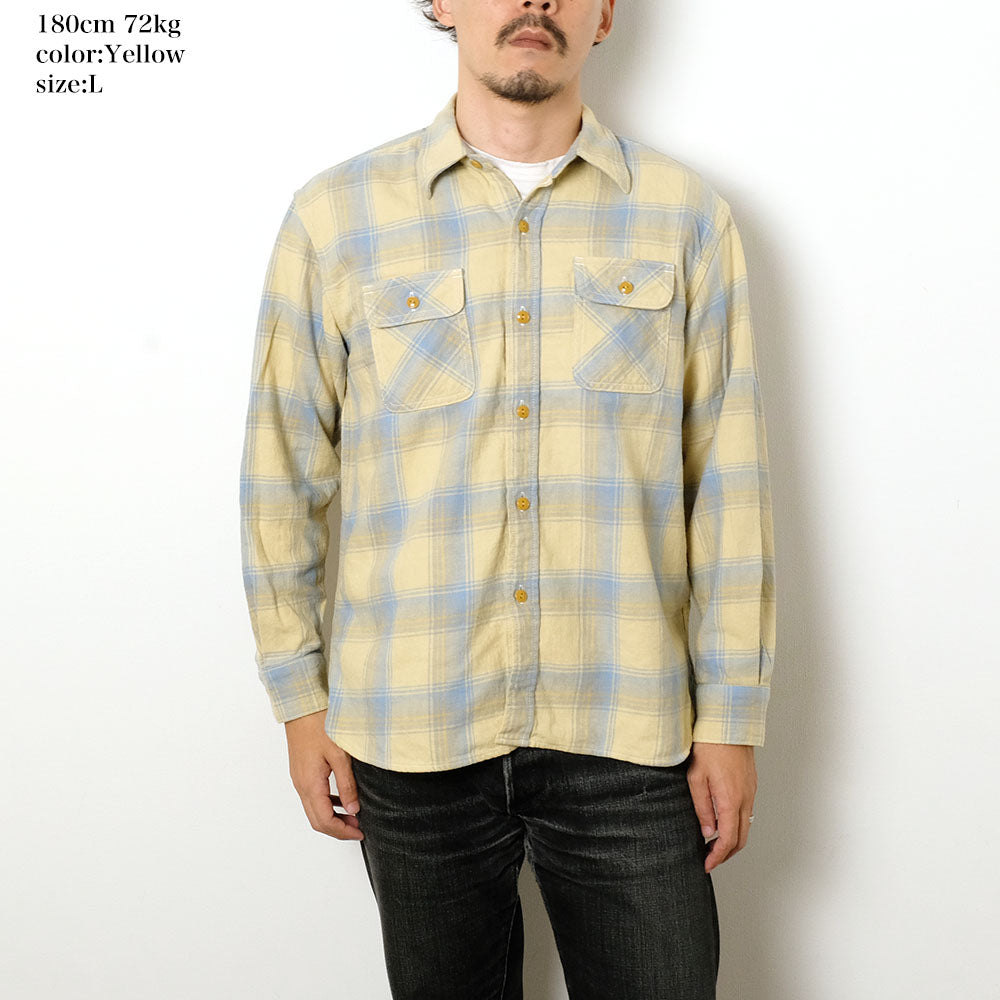 BURGUS PLUS - RELAX FLANNEL SHIRTS - BP25505