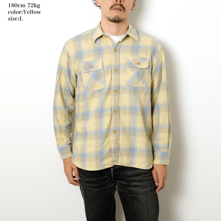 BURGUS PLUS - RELAX FLANNEL SHIRTS - BP25505