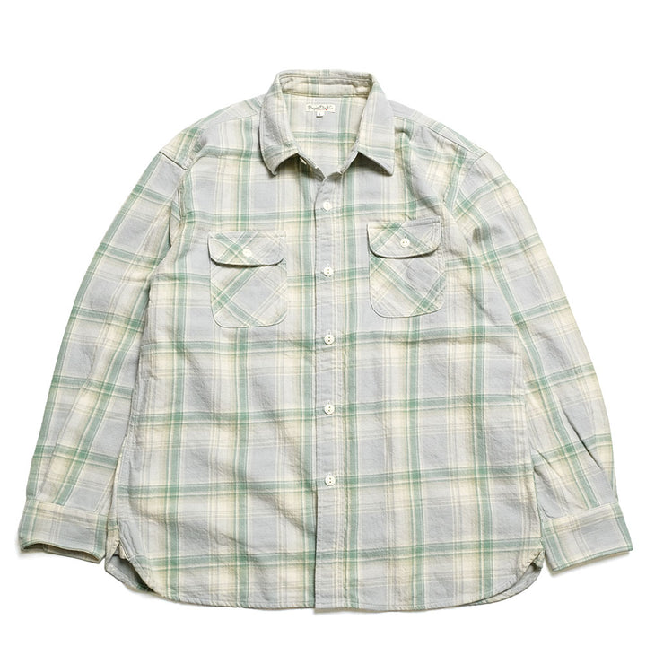 BURGUS PLUS - RELAX FLANNEL SHIRTS - BP25505