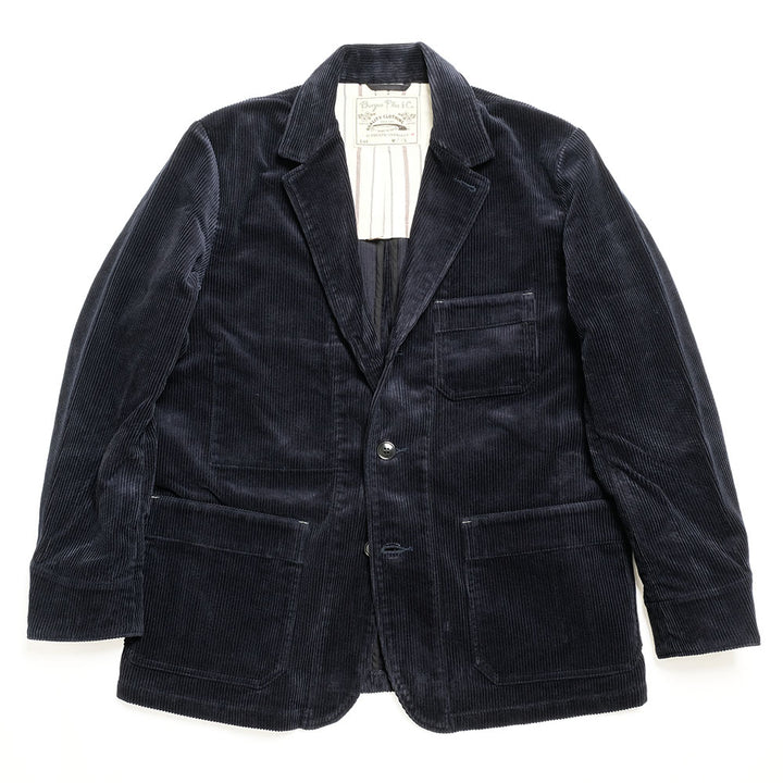 BURGUS PLUS - Wide Wale Corduroy 3BTN Jacket - BP25901