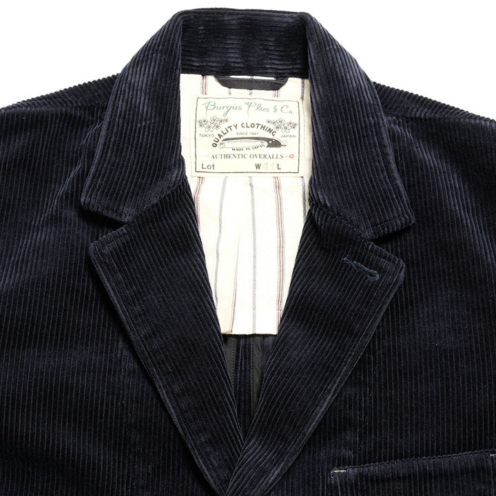 BURGUS PLUS - Wide Wale Corduroy 3BTN Jacket - BP25901