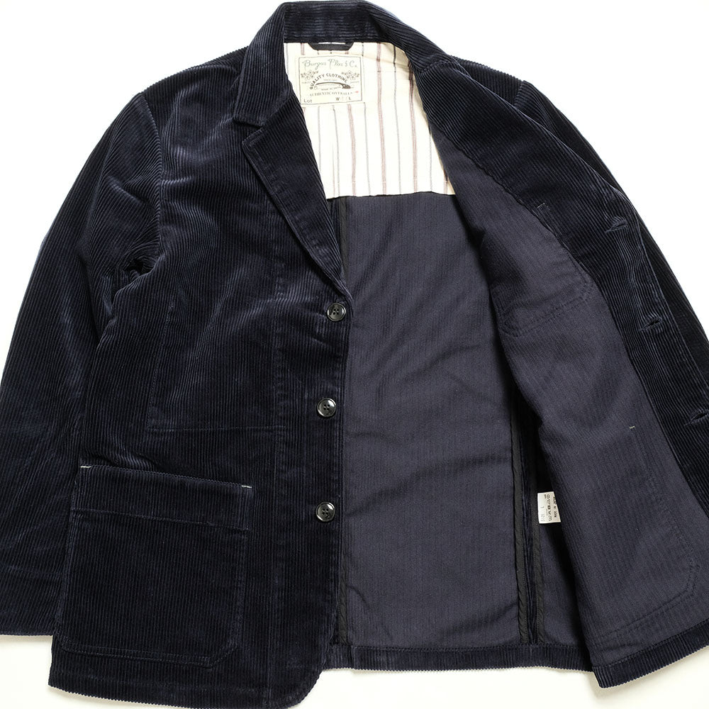 BURGUS PLUS - Wide Wale Corduroy 3BTN Jacket - BP25901