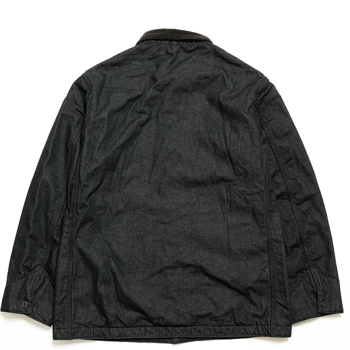 BURGUS PLUS - Blanket Lining 11oz Black Denim Coverall - BP25903