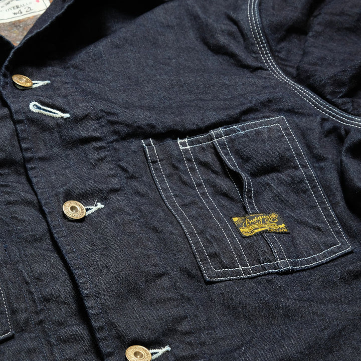 BURGUS PLUS - Blanket Lining 11oz Denim Coverall- BP25903