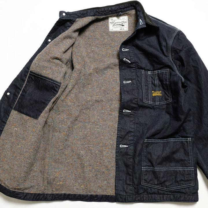 BURGUS PLUS - Blanket Lining 11oz Denim Coverall- BP25903
