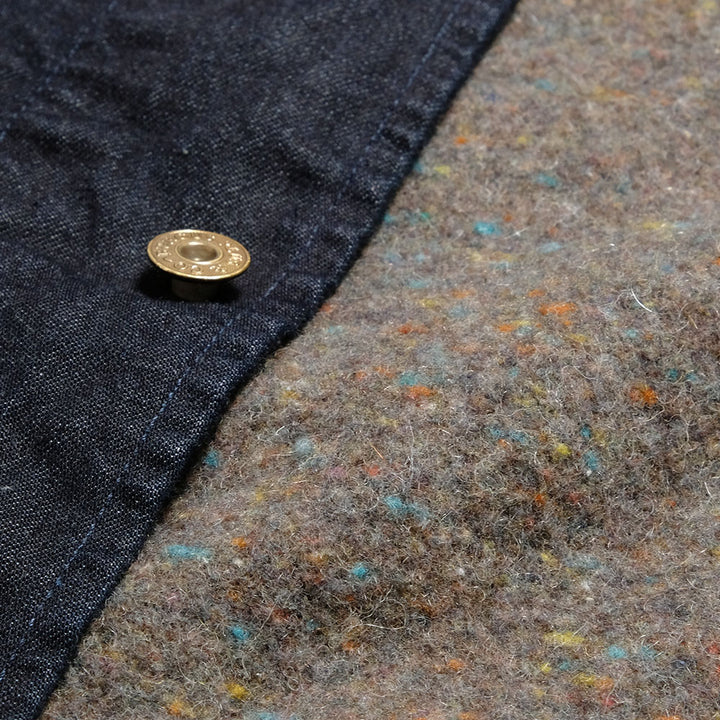 BURGUS PLUS - Blanket Lining 11oz Denim Coverall- BP25903