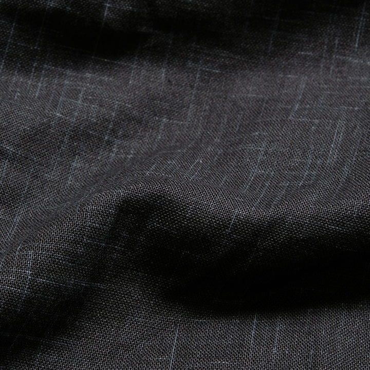 BURGUS PLUS - ZANTER x BURGUS PLUS - Tsumugi Down HAN-TEN - Black Solid - BP25908ZNT-BK