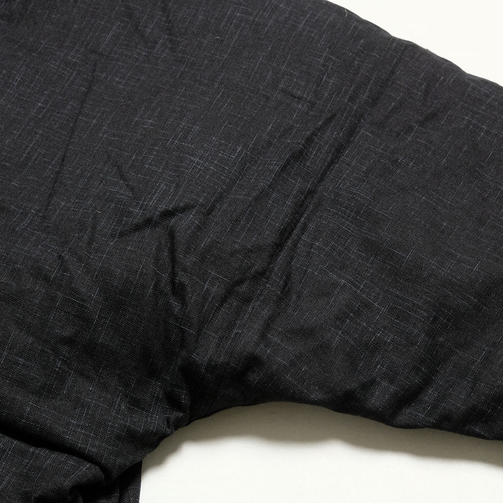 BURGUS PLUS - ZANTER x BURGUS PLUS - Tsumugi Down HAN-TEN - Black Solid - BP25908ZNT-BK