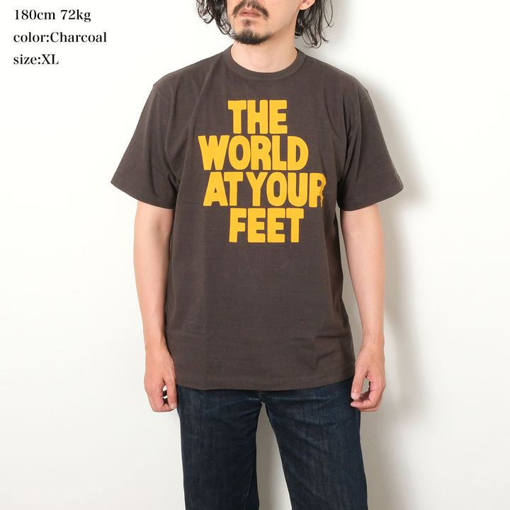 BURGUS PLUS - S/S Print Tee - THE WORLD - BP26606