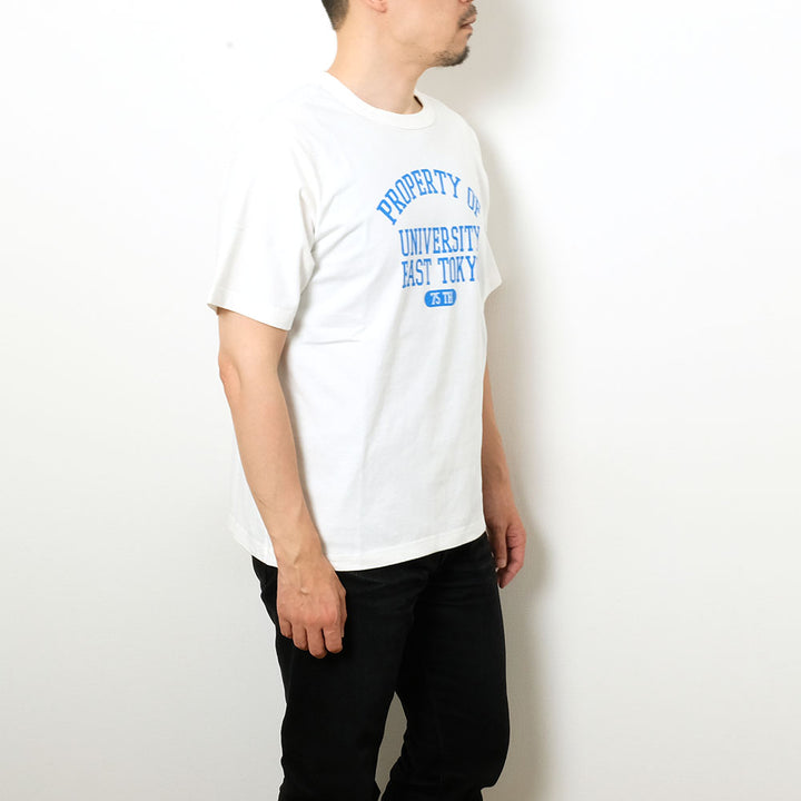 BARNS - HINOYA 75th Anniversary Model - TOUGH NECK T-SHIRT - EAST TOKYO - BR-24904HI