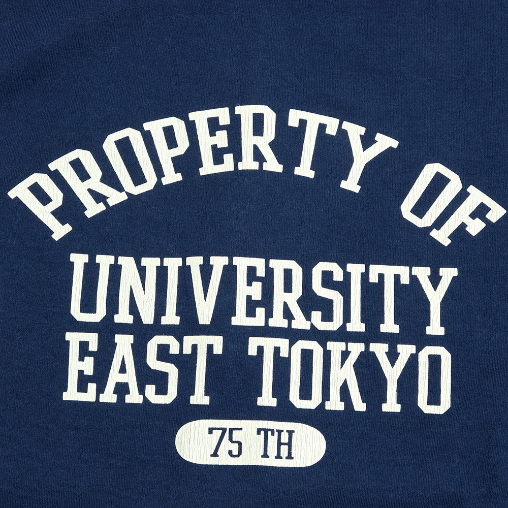 BARNS - HINOYA 75th Anniversary Model - TOUGH NECK T-SHIRT - EAST TOKYO - BR-24904HI