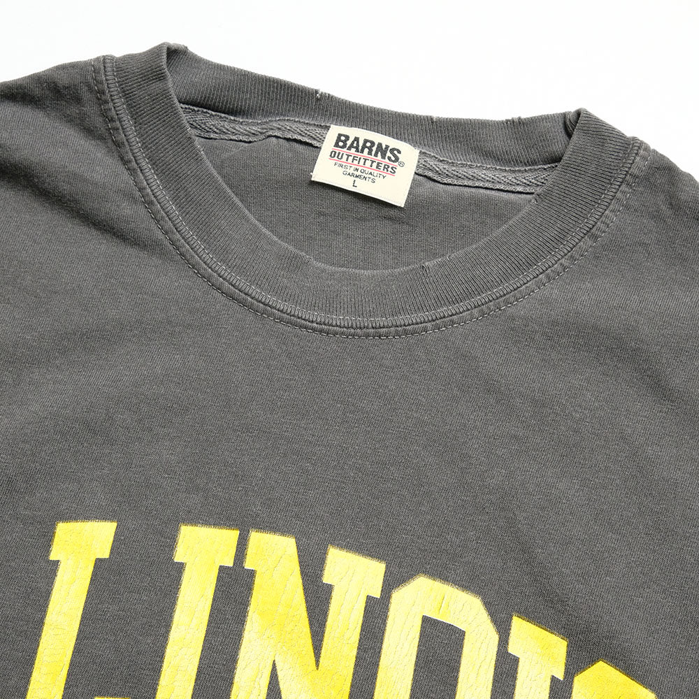 BARNS -Re:Producter S/S Print T-shirt - ILLINOIS - BR-25203