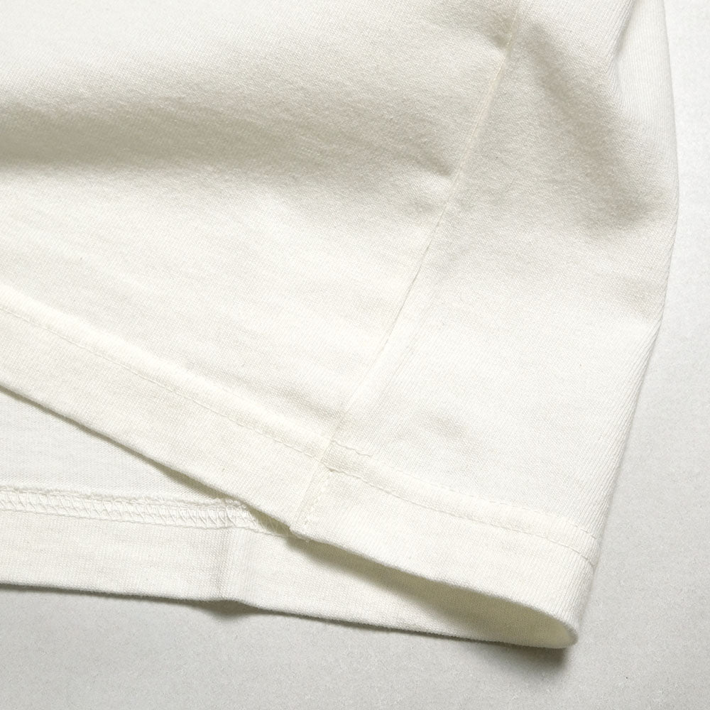 BARNS - HINOYA EXCLUSIVE - DOUBLE BINDER NECK PRINT T-SHIRT - HYBR - BR-25240HI