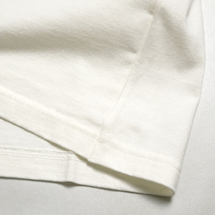 BARNS - HINOYA EXCLUSIVE - DOUBLE BINDER NECK PRINT T-SHIRT - HYBR - BR-25240HI