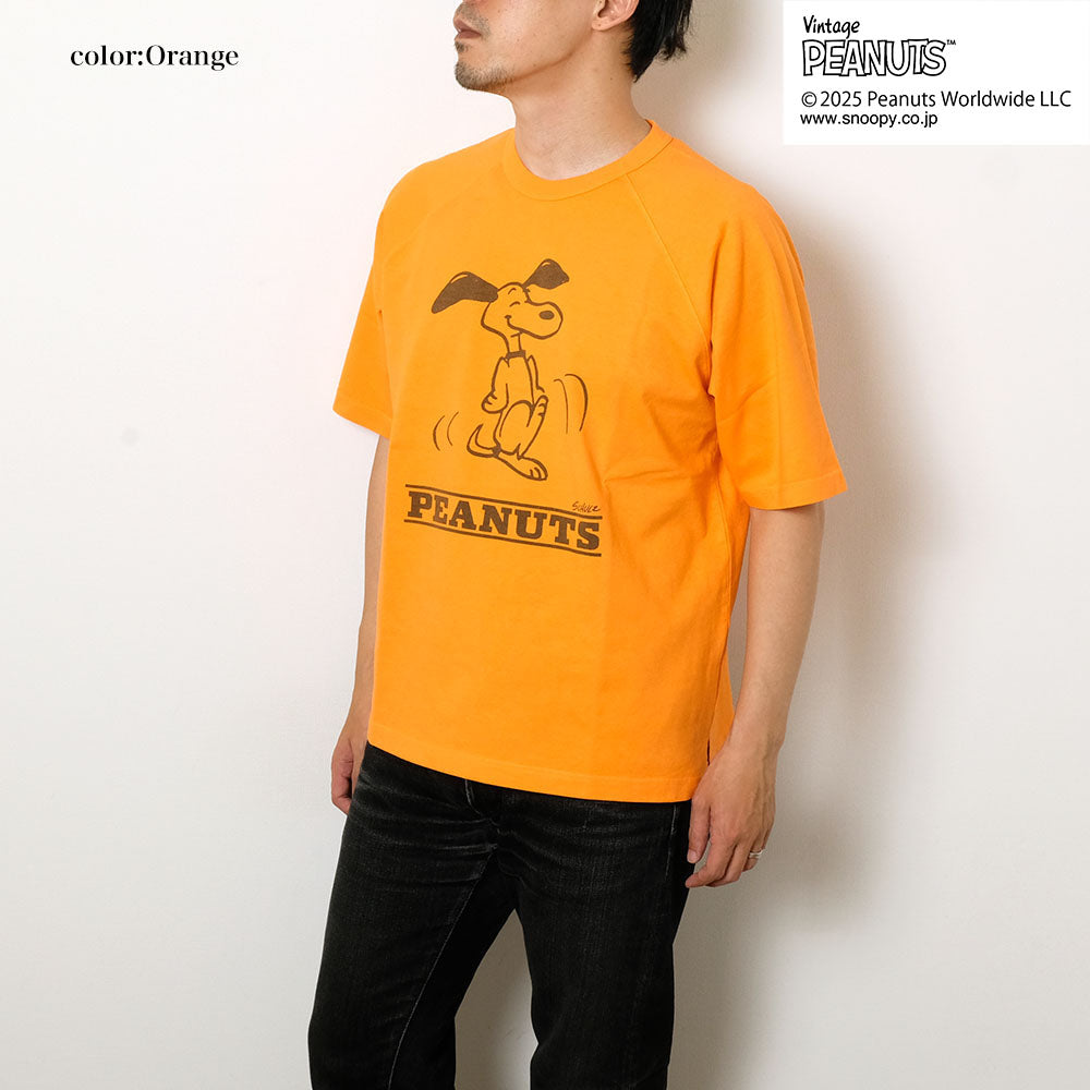 BARNS - HEAVY WEIGHT S/S PRINT T-SHIRT - SNOOPY - BR-25266