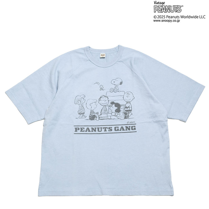 BARNS - HEAVY WEIGHT S/S PRINT T-SHIRT - PEANUTS GANG - BR-25267