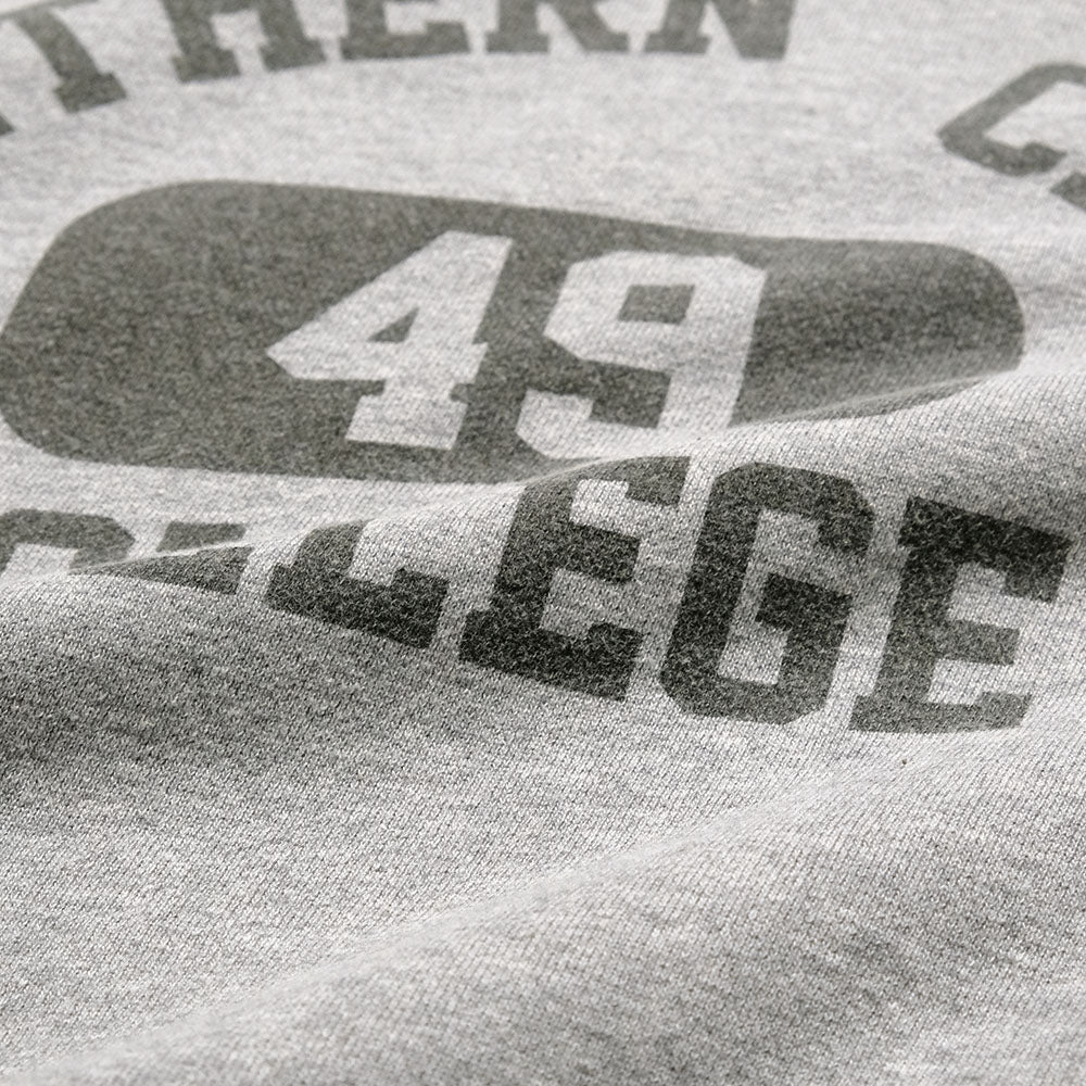 BARNS - HINOYA EXCLUSIVE - COZUN Gusset Crew Sweatshirt - NORTHERN CALIF COLLEGE - BR-3000HI