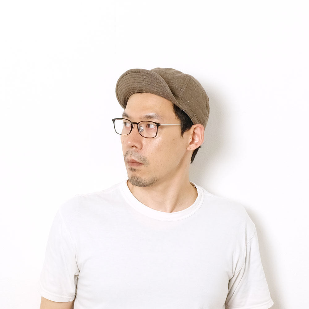 BUZZ RICKSON'S - HAT, WORKING, BROWN DENIM - MOD. - BR02844