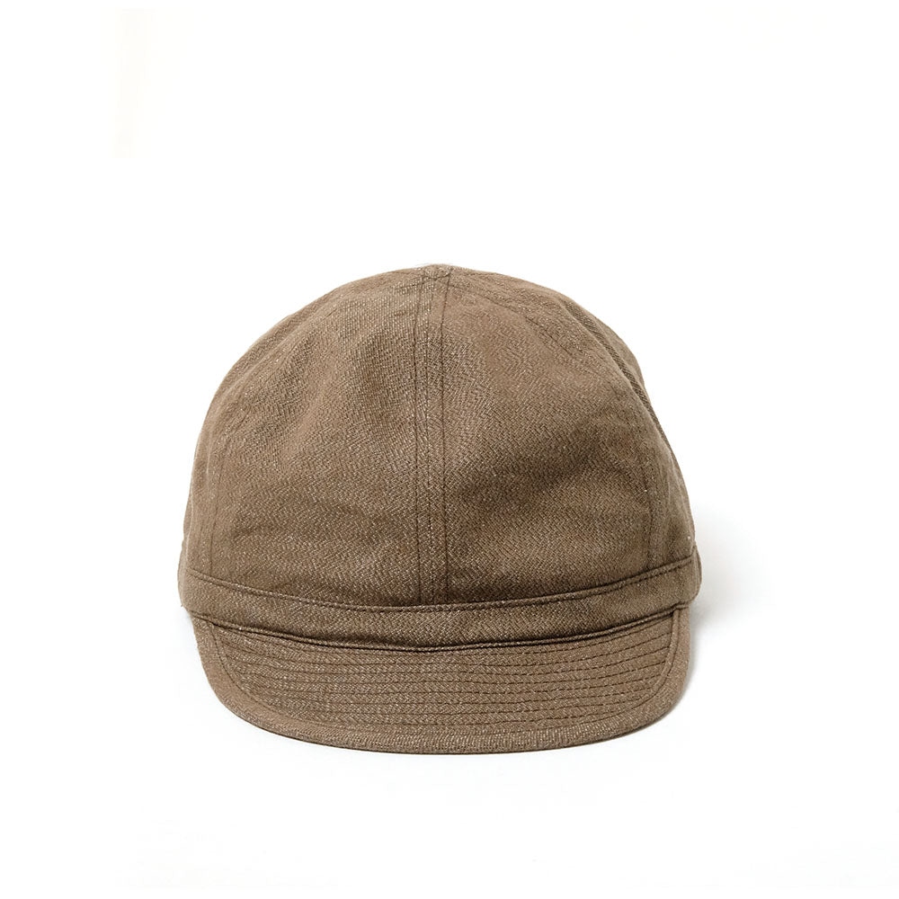 BUZZ RICKSON'S - HAT, WORKING, BROWN DENIM - MOD. - BR02844
