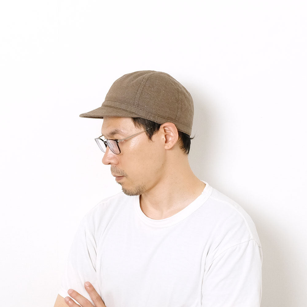 BUZZ RICKSON'S - HAT, WORKING, BROWN DENIM - MOD. - BR02844