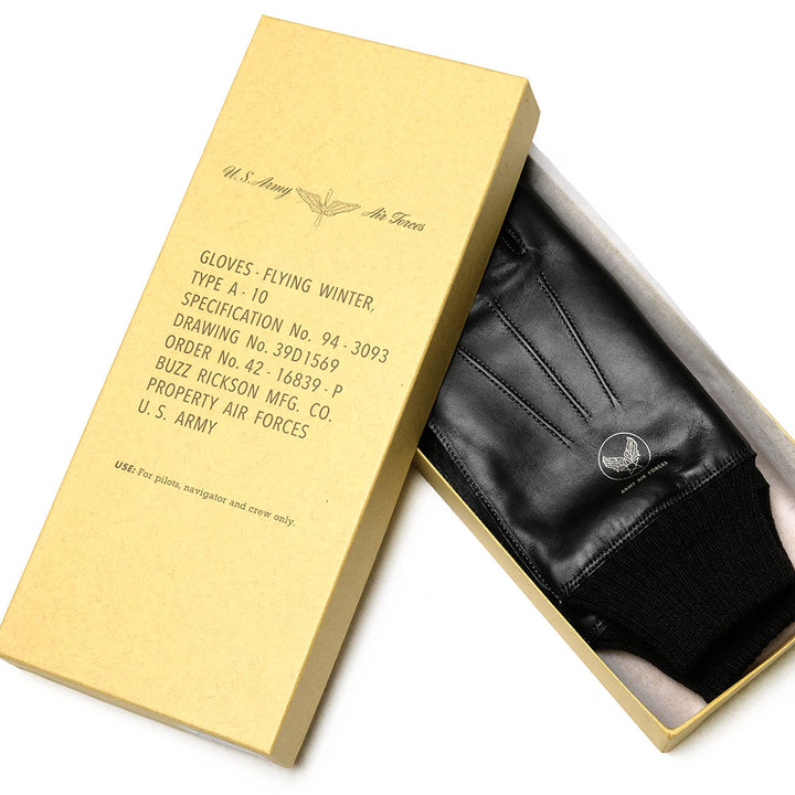 BUZZ RICKSON'S - WILLIAM GIBSON COLLECTION - BLACK A-10 GLOVE - BR02873