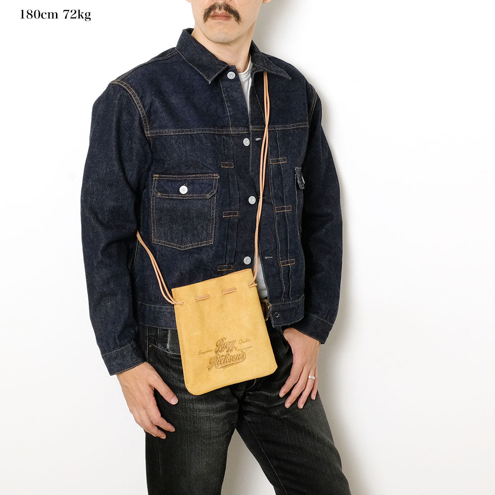 BUZZ RICKSON'S - COW SUEDE PURSE - BR02877