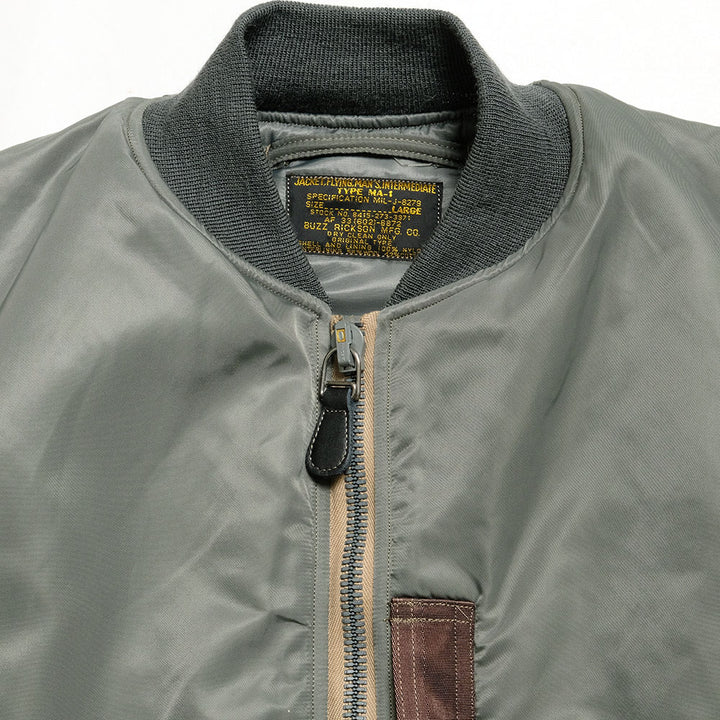 BUZZ RICKSON'S MA-1 SLENDER ORIGINAL SPEC. "BUZZ RICKSON MFG. CO." BR14920