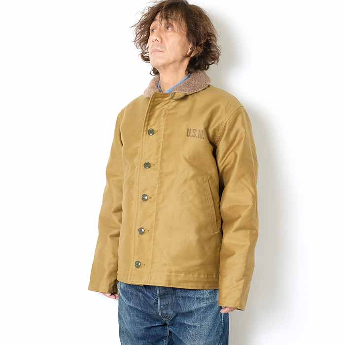 Buzz Rickson's N-1 KHAKI NAVY DEPARTMENT DEMOTEX-ED BR15345