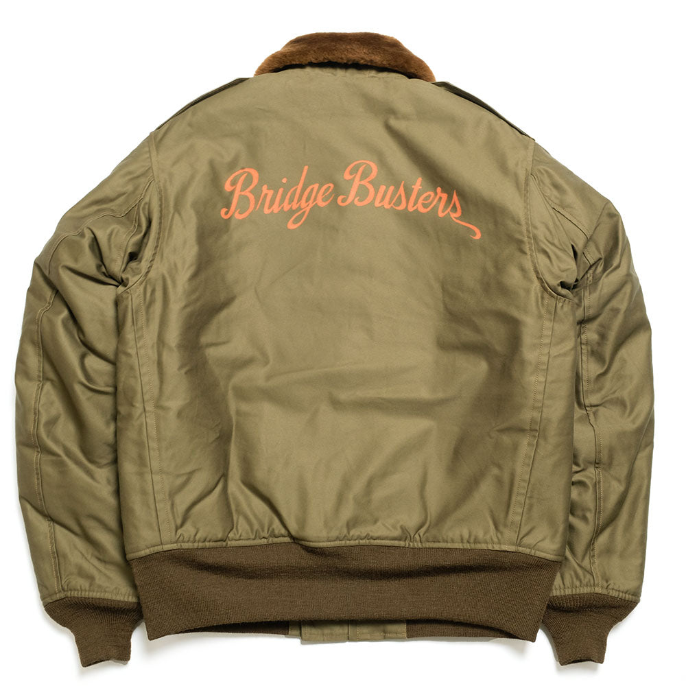 Buzz Rickson's - B-10 - ROUGH WEAR CLOTHING CO. - 587th BOMB.SQ. - BRIDGE BUSTERS - BR15349