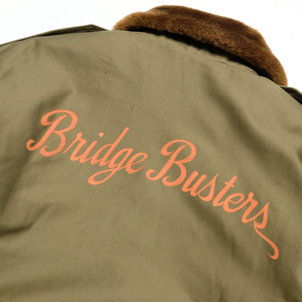Buzz Rickson's - B-10 - ROUGH WEAR CLOTHING CO. - 587th BOMB.SQ. - BRIDGE BUSTERS - BR15349