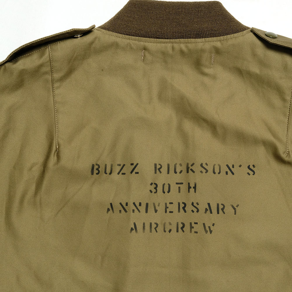 BUZZ RICKSON'S - Type L-2 - BUZZ RICKSON'S 30th ANNIVERSARY MODEL STAFF JACKET - BR15411