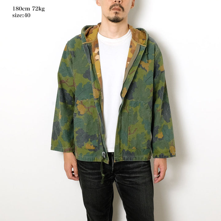 BUZZ RICKSON'S - MITCHELL PATTERN CAMOUFLAGE PARKA CIVILIAN MODEL - BR15519