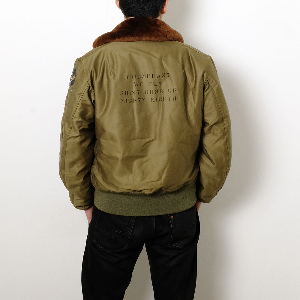 Buzz Rickson's - B-15 - ROUGH WEAR CLOTHING CO. - 534th BOMB. SQ. 381st BOMB. GP. - BR15598