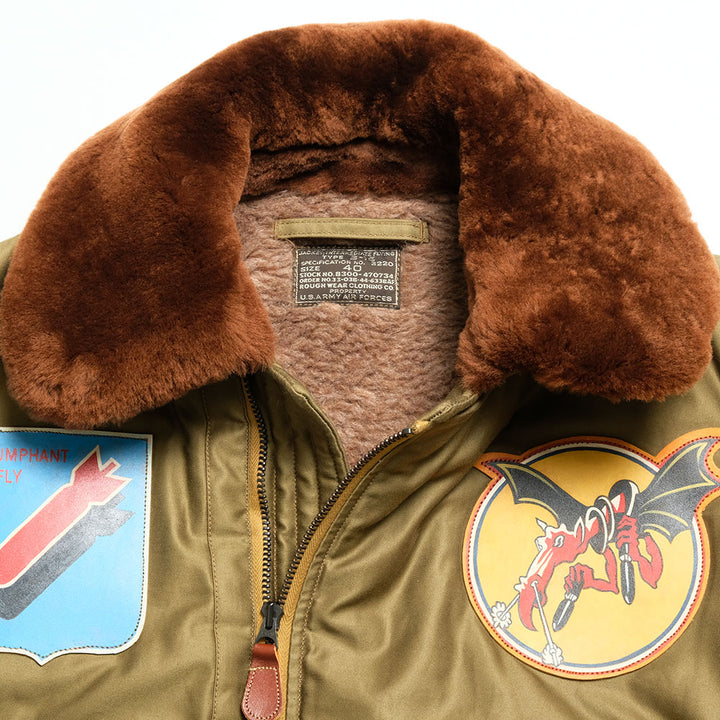 Buzz Rickson's - B-15 - ROUGH WEAR CLOTHING CO. - 534th BOMB. SQ. 381st BOMB. GP. - BR15598