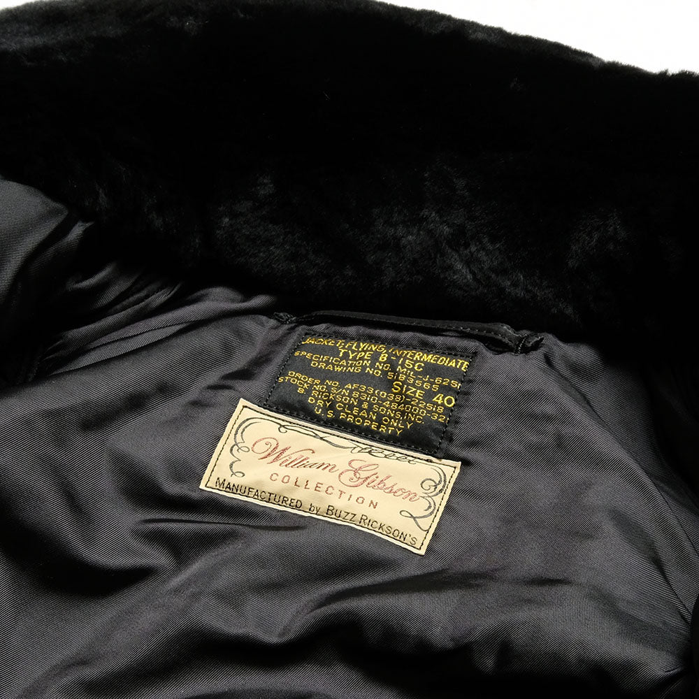 BUZZ RICKSON'S - WILLIAM GIBSON COLLECTION - Type BLACK B-15C - BR15624