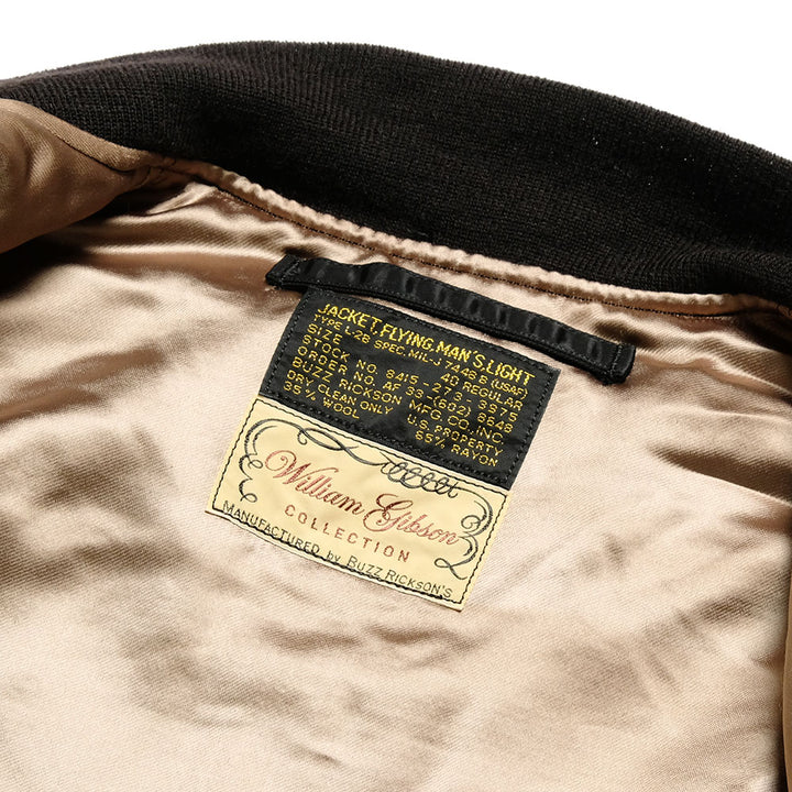 BUZZ RICKSON'S - WILLIAM GIBSON COLLECTION - Type BLACK L-2B - SKYLINE CLOTHING CORPORATION MODEL - BR15625