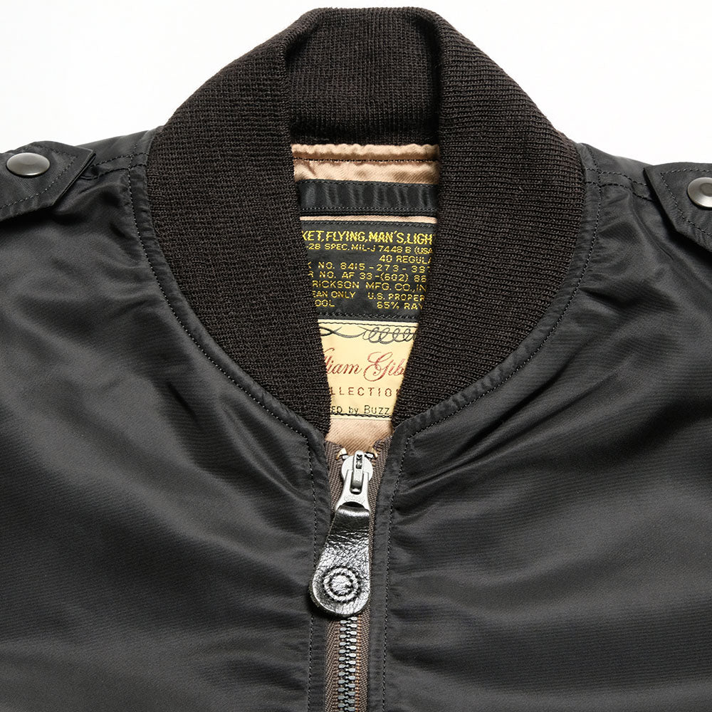 BUZZ RICKSON'S - WILLIAM GIBSON COLLECTION - Type BLACK L-2B - SKYLINE CLOTHING CORPORATION MODEL - BR15625