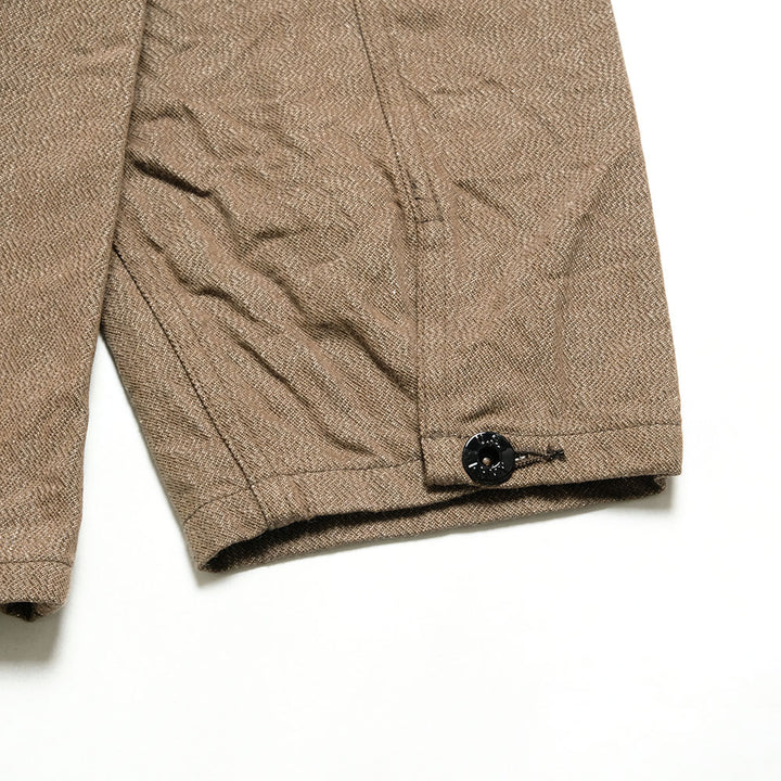 BUZZ RICKSON'S - U.S. ARMY BROWN DENIM PULLOVER JACKET - BR15695