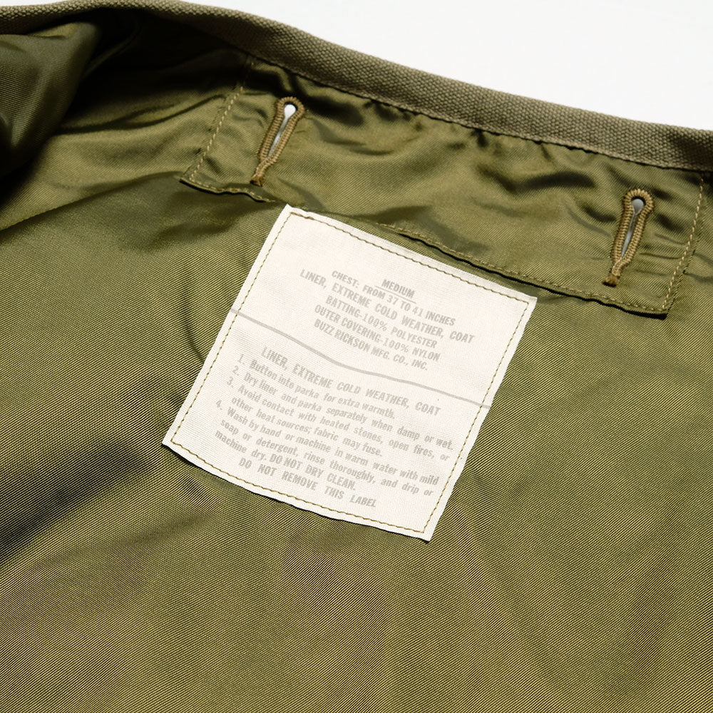 BUZZ RICKSON'S - Type M-65 LINER - BUZZ RICKSON MFG. CO., INC. - BR15754