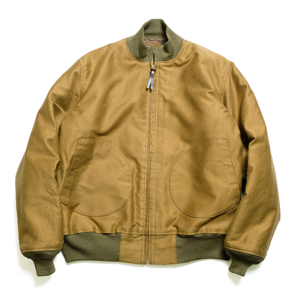 BUZZ RICKSON'S - Type DECK ZIP ALPACA AND WOOL PILE LINING - NAVY DEPARTMENT - BR15759