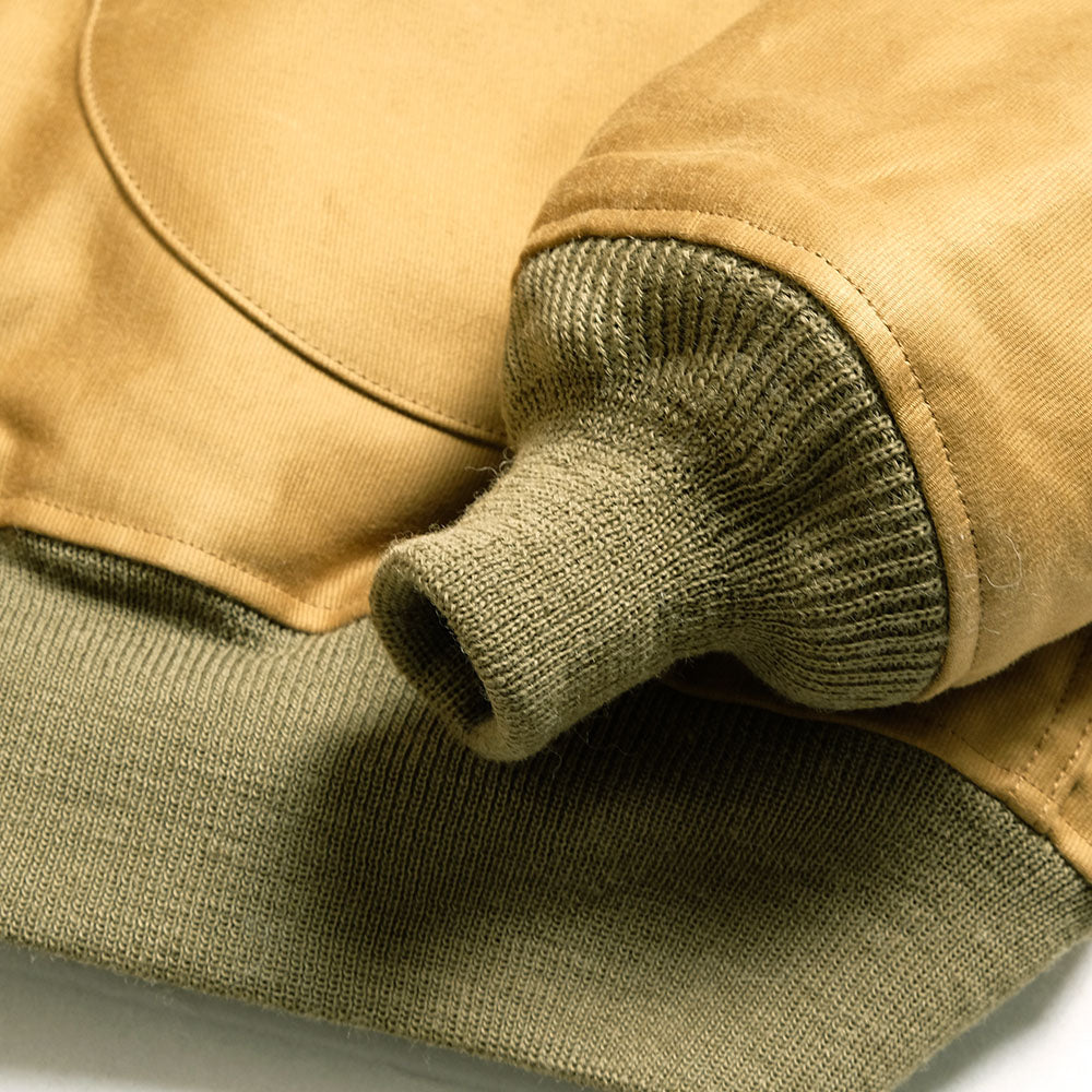 BUZZ RICKSON'S - Type DECK ZIP ALPACA AND WOOL PILE LINING - NAVY DEPARTMENT - BR15759