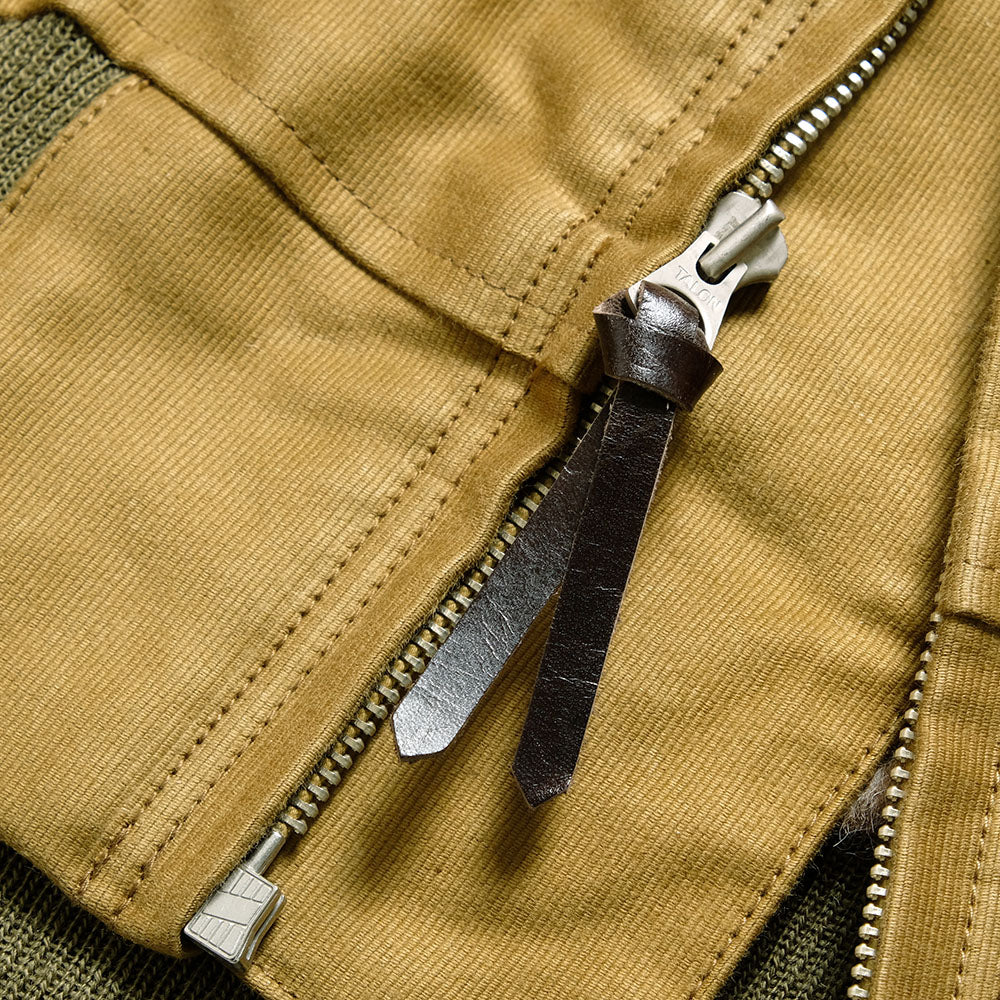 BUZZ RICKSON'S - Type DECK ZIP ALPACA AND WOOL PILE LINING - NAVY DEPARTMENT - BR15759