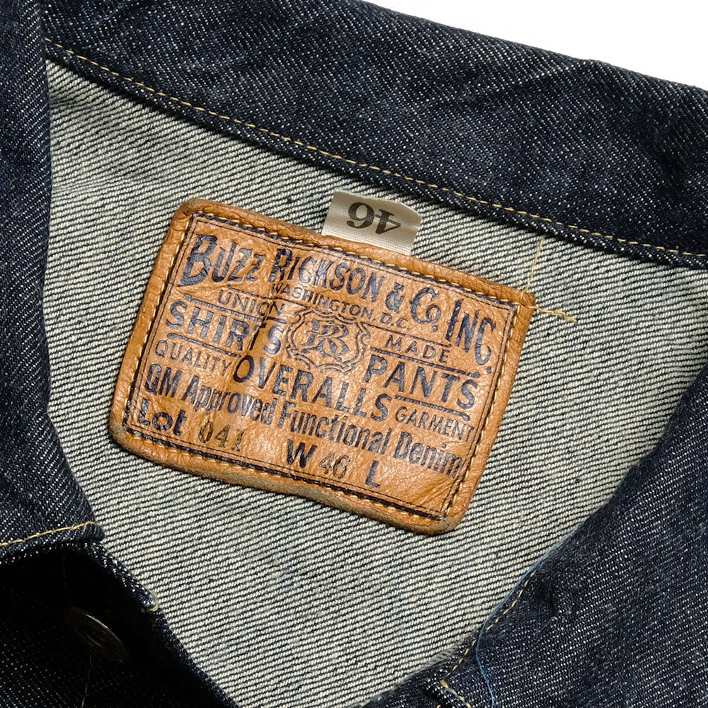 BUZZ RICKSON'S - WORLD WAR II DENIM BLOUSE SPLIT T - BR16041T