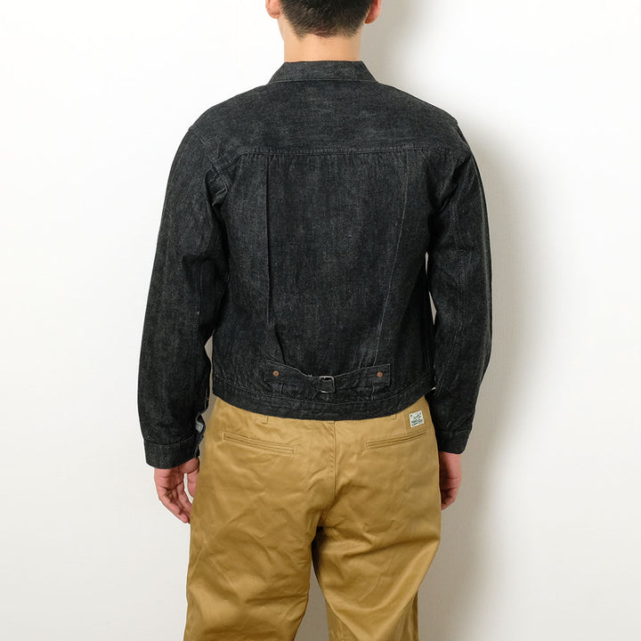 BUZZ RICKSON'S - WILLIAM GIBSON COLLECTION - WORLD WAR II BLACK DENIM BLOUSE - BR16042