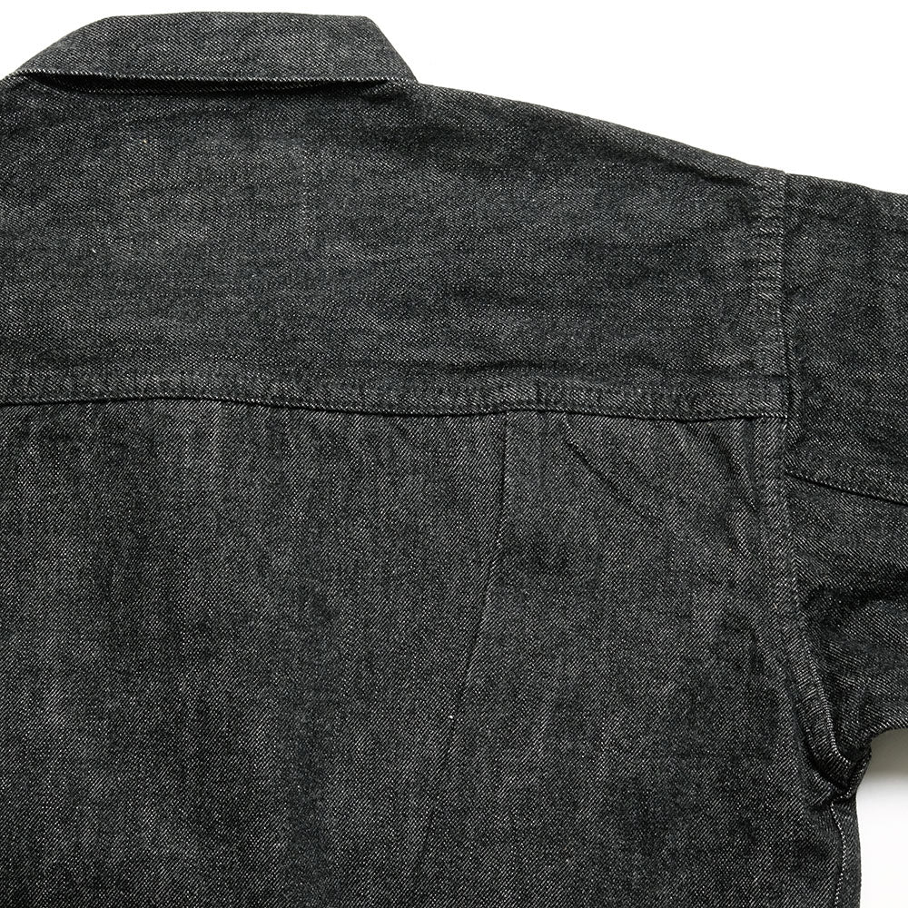 BUZZ RICKSON'S - WILLIAM GIBSON COLLECTION - WORLD WAR II BLACK DENIM BLOUSE - BR16042