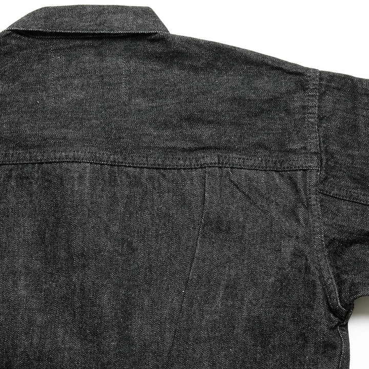BUZZ RICKSON'S - WILLIAM GIBSON COLLECTION - WORLD WAR II BLACK DENIM BLOUSE - BR16042