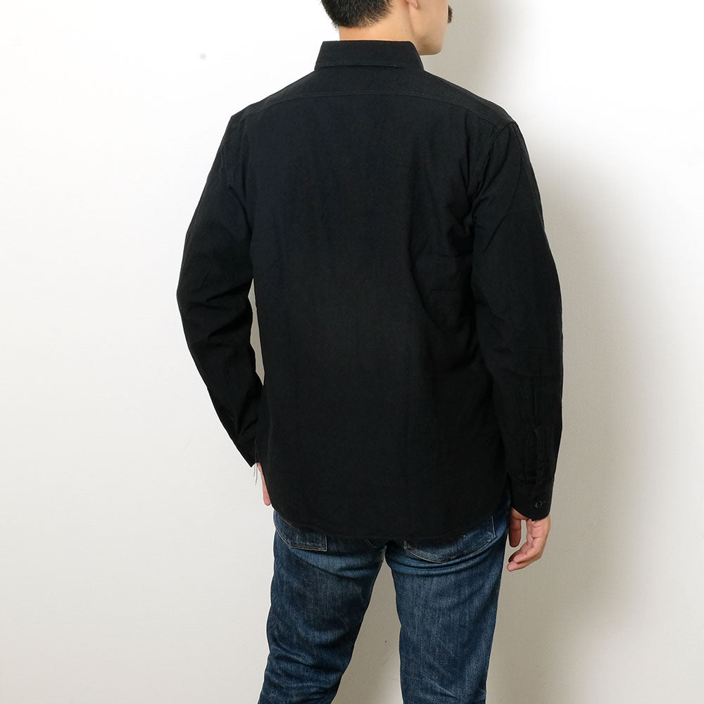 Buzz Rickson's - WILLIAM GIBSON COLLECTION - BLACK CHAMBRAY WORK SHIRTS - BR29143